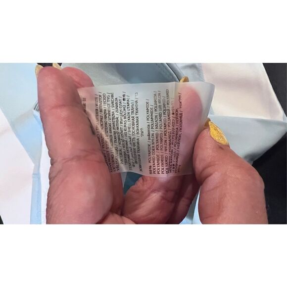 GUESS SKYLINE LIGHT BLUE AGNES LEGGINGS SIZE L P1-30 NEW - Picture 16 of 16